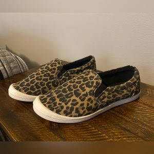 Cheetah Print Slide on Shoes!